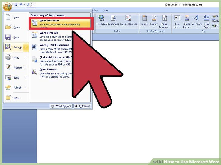 How To Use Microsoft Word